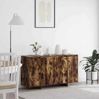 Dressoir Gerookt eiken 135 x 41 x 69 cm Bewerkt hout
