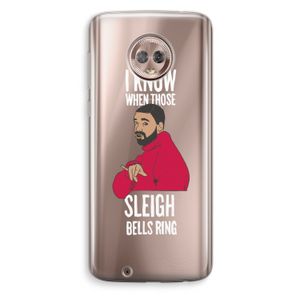 Sleigh Bells Ring: Motorola Moto G6 Transparant Hoesje