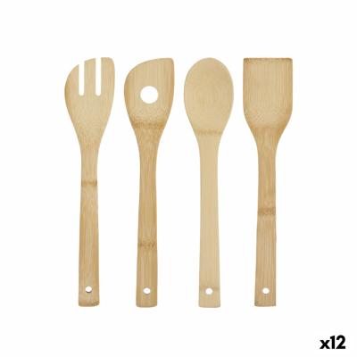 Set Keukengerei Bamboe (12 Stuks)