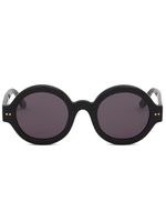 Marni lunettes de soleil à monture ronde - Noir Marni lunettes de soleil à monture ronde - Noir