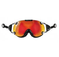 Skibril Casco fx-70 carbonic - Zwart - mirror cat. 2 - (☁/☀)