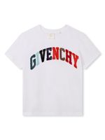 Givenchy Kids t-shirt en coton à logo brodé - Blanc - thumbnail