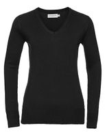 Russell Z710F Ladies` V-Neck Knitted Pullover - thumbnail