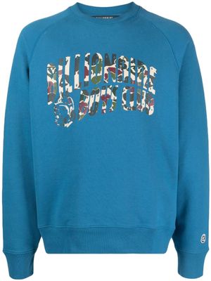 Billionaire Boys Club sweat à logo Camo Arch - Bleu