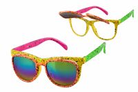 Bril 80&apos;s hologram met klep