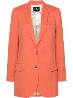 PS Paul Smith blazer en laine à simple boutonnage - Orange - thumbnail