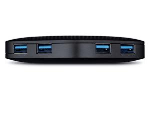 TP-Link UH400 USB 3.2 Gen 1 (3.1 Gen 1) Type-A 5000 Mbit/s Zwart