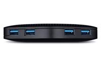 TP-Link UH400 USB 3.2 Gen 1 (3.1 Gen 1) Type-A 5000 Mbit/s Zwart - thumbnail