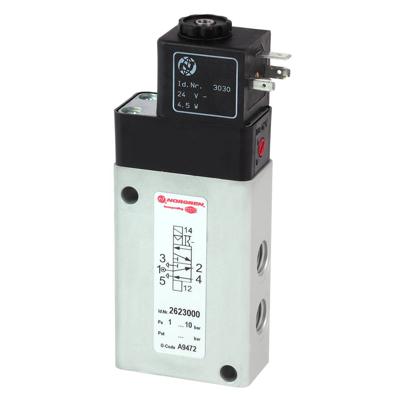 IMI NORGREN Servogestuurd ventiel 2623077303202400 24 V/DC Materiaal (behuizing) Aluminium, Plastic Afdichtmateriaal NBR 1 stuk(s)