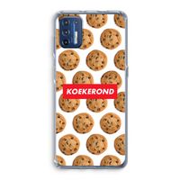 Koekerond: Motorola Moto G9 Plus Transparant Hoesje