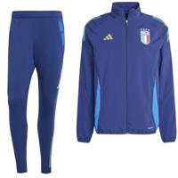adidas Italië Presentatie Trainingspak 2024-2026 Donkerblauw Blauw Goud - thumbnail