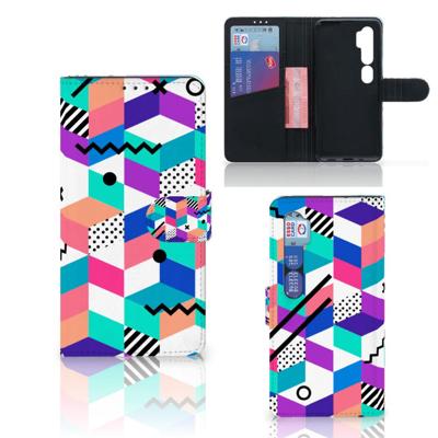 Xiaomi Mi Note 10 Pro | Book Case | Blokken Kleurrijk