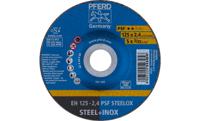 PFERD PSF STEELOX 61720326 Doorslijpschijf gebogen 125 mm 25 stuk(s) RVS, Staal - thumbnail