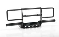 RC4WD Oxer Steel Front Winch Bumper for Vanquish VS4-10 Origin Body (Black) (VVV-C0946)