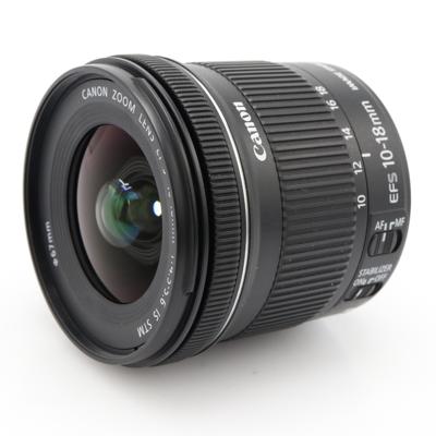 Canon EF-S 10-18mm f/4.5-5.6 IS STM occasion
