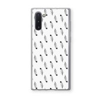Pluimen: Samsung Galaxy Note 10 Transparant Hoesje