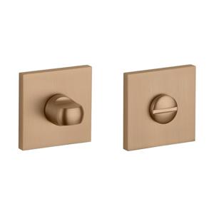 STILE | WC garnituur | 53x53x7mm | Licht Brons