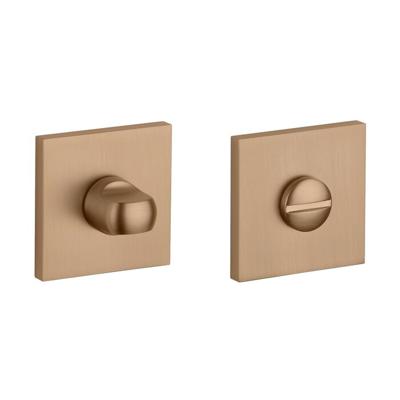 STILE | WC garnituur | 53x53x7mm | Licht Brons