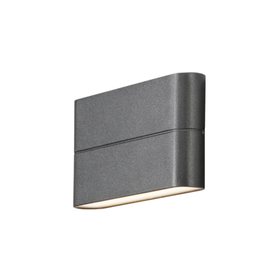 Wandarmatuur chieri 2x6W 9cm grijs - Konstsmide