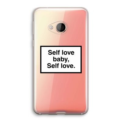 Self love: HTC U Play Transparant Hoesje