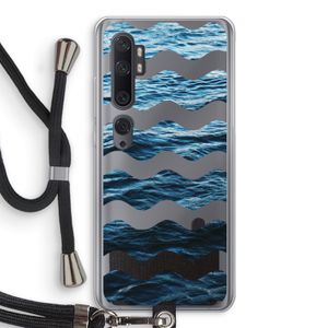 Oceaan: Xiaomi Mi Note 10 Pro Transparant Hoesje met koord