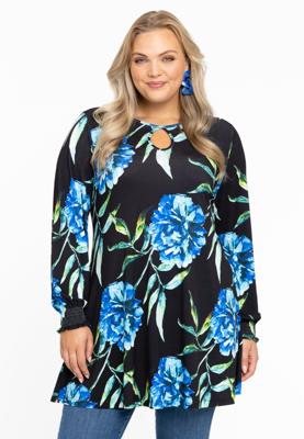 Yoek Tuniek wide bottom | Blauw | Maat 42/44