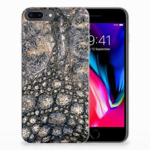 Apple iPhone 7 Plus | 8 Plus TPU Hoesje Krokodillenprint