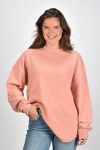 Extreme Cashmere trui Crew Hop oranje