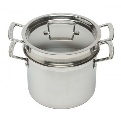 LE CREUSET - Magnetik - Stoompan met mand 20cm 5,00l