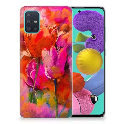 Smartphone hoesje Samsung Galaxy A51 Tulips Smartphone hoesje Samsung Galaxy A51 Tulips