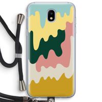 Baar B: Samsung Galaxy J5 (2017) Transparant Hoesje met koord