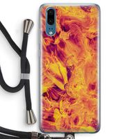 Eternal Fire: Huawei P20 Transparant Hoesje met koord