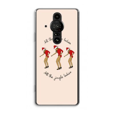 Jingle Ladies: Sony Xperia Pro-I Transparant Hoesje