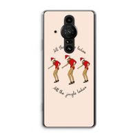 Jingle Ladies: Sony Xperia Pro-I Transparant Hoesje