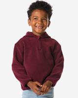 HEMA Kindertrui fleece bordeauxrood (bordeauxrood)