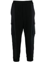 DSQUARED2 pantalon de jogging à logo strassé - Noir - thumbnail