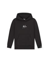 Malelions Hoodie Split essentials - Zwart / Donker groen