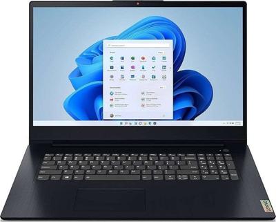 Lenovo IdeaPad 3 17IAU7 Intel® Core™ i3 i3-1215U Laptop 43,9 cm (17.3") Full HD 8 GB DDR4-SDRAM 512 GB SSD Wi-Fi 6 (802.11ax) Windows 11 Home