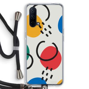 Illustratieve pop 3: OnePlus Nord CE 5G Transparant Hoesje met koord