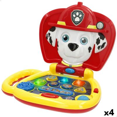 Speelgoedcomputer The Paw Patrol Engels 20 x 17 x 14 cm Multicolour (4 Stuks)