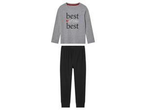 lupilu Kinder pyjama (110/116, Grijs)