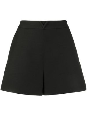 Valentino Garavani short à détail de logo - Noir