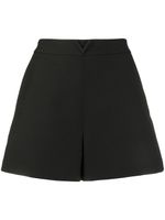 Valentino Garavani short à détail de logo - Noir Valentino Garavani short à détail de logo - Noir