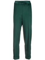 P.A.R.O.S.H. pantalon Liliuxy à lien de resserrage - Vert