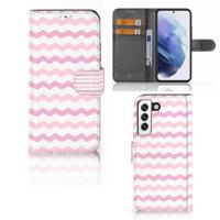 Samsung Galaxy S22 | Telefoon Hoesje | Waves Roze