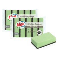 Benson Schuursponsjes set - 10x stuks - heavy duty - vezelspons - sterke reiniging