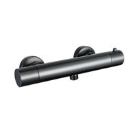 Fortifura Calvi Thermostatische Douchekraan - opbouw - Geborsteld Gunmetal PVD SW767285 Fortifura Calvi Thermostatische Douchekraan - opbouw - Geborsteld Gunmetal PVD SW767285
