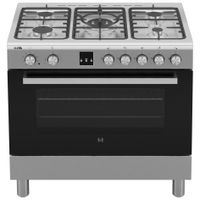 Etna FG190RVS Gasfornuis Grijs