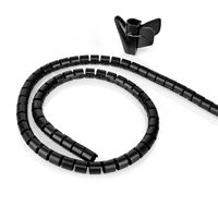 Nedis Kabelmanagement | Spiraalvormige sleeve | 2 m | M16 mm | 1 stuks - CMSW1316BK200 CMSW1316BK200
