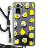 When Life Gives You Lemons...: Xiaomi Redmi Note 10S Transparant Hoesje met koord